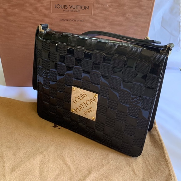 Louis Vuitton Alma Pm Amarante Purple Damier Vernis Leather Tote – The Bee  Boutique Shop